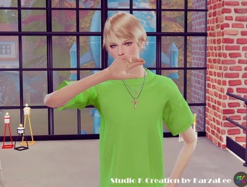Hair SKC01-Nero at Studio K-Creation
