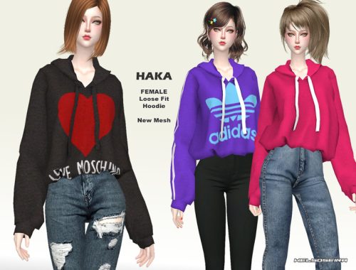 HAKA - Loose Fit Hoodie