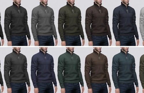 Half-Zip Sweater at Darte77