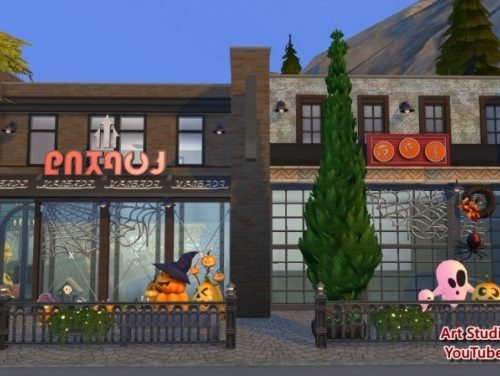 Halloween Bar at Sims by Mulena