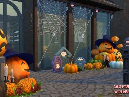 Halloween Bar at Sims by Mulena