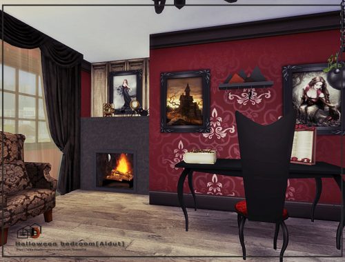 Halloween bedroom[Adult]