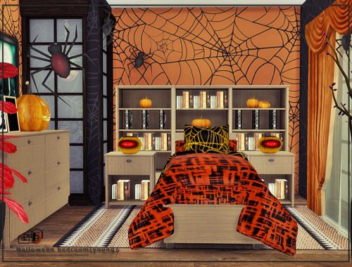 Halloween bedroom[young]