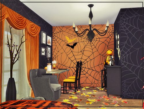 Halloween bedroom[young]