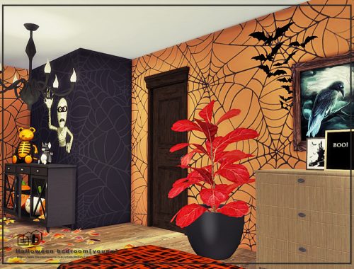 Halloween bedroom[young]