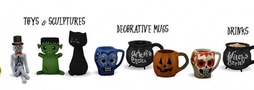 Halloween Clutter at Around the Sims 4
