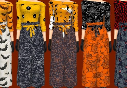 Halloween Costumes at Annett’s Sims 4 Welt