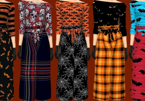 Halloween Costumes at Annett’s Sims 4 Welt