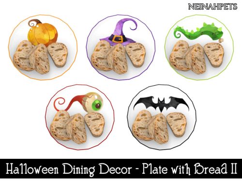 Halloween Dining Decor {Mesh Required}