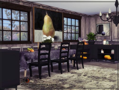 Halloween-dining room