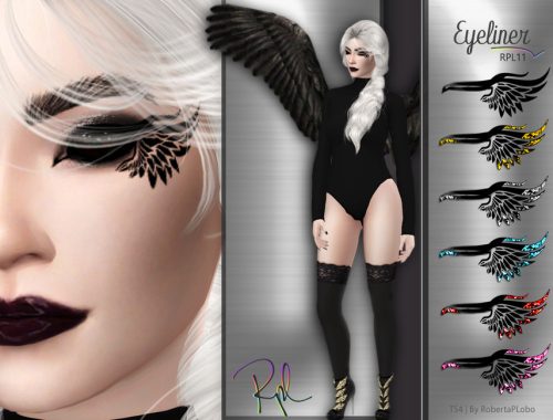Halloween Eyeliner RPL11 - Collaboration BR