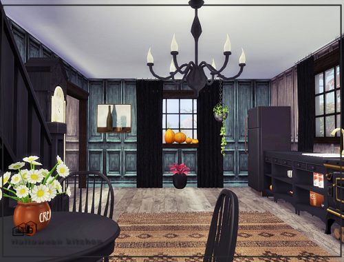 Halloween kitchen
