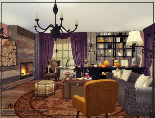 Halloween livingroom