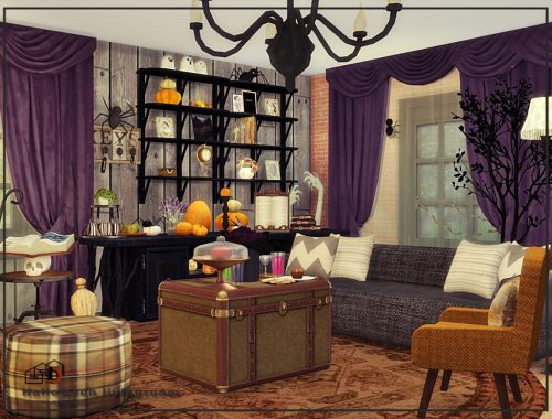Halloween livingroom