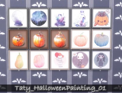 Halloween paintings 01 at Taty – Eámanë Palantír