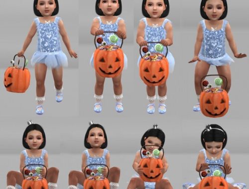 Halloween Pose Pack And Pumpkin Bucket For Toddlers at Giulietta