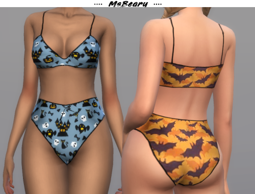 Halloween Print Two Piece
