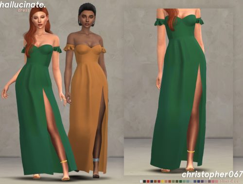 Hallucinate Dress / Christopher067