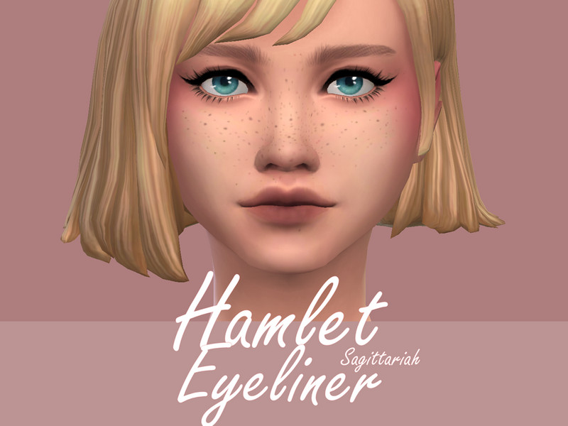 Hamlet Eyeliner - The Sims 4 Catalog