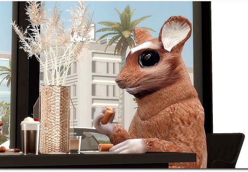 Hamster Costume at Sims4-Boutique