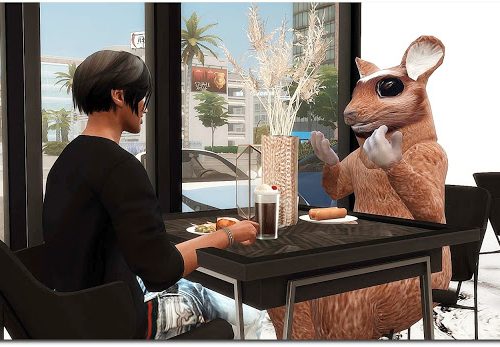 Hamster Costume at Sims4-Boutique