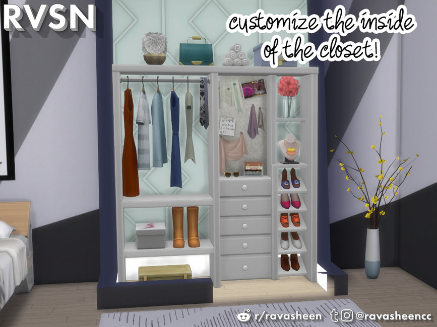 Hang Around Closet Set - The Sims 4 Catalog