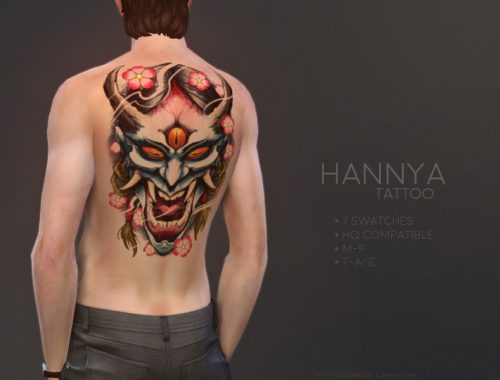 Hannya tattoo