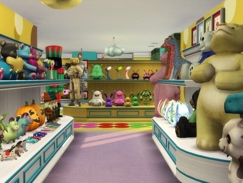 Happy Toy Store Set by simsi45