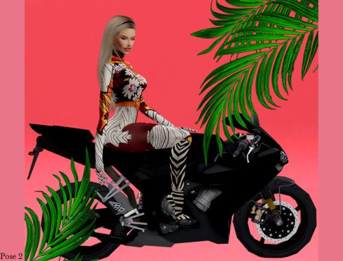 Harleys In Hawaii (Pose Pack)