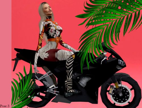 Harleys In Hawaii (Pose Pack)