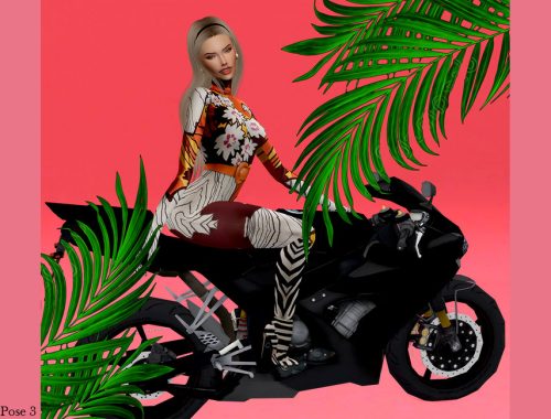 Harleys In Hawaii (Pose Pack)