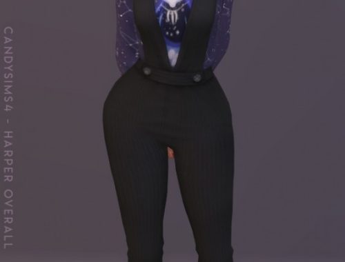 HARPER OVERALL at Candy Sims 4