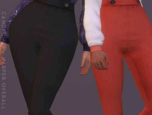 HARPER OVERALL at Candy Sims 4