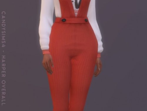 HARPER OVERALL at Candy Sims 4