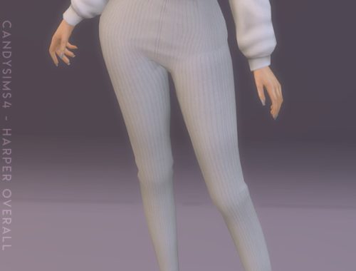 HARPER OVERALL at Candy Sims 4