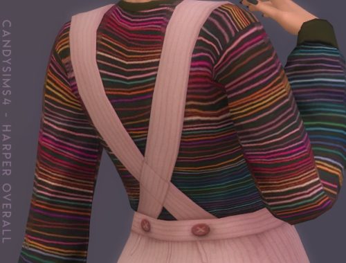 HARPER OVERALL at Candy Sims 4