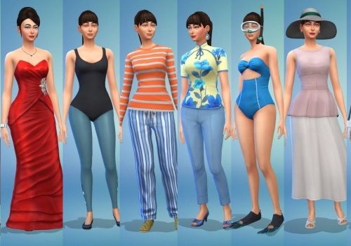 Harris and Scherz at KyriaT’s Sims 4 World