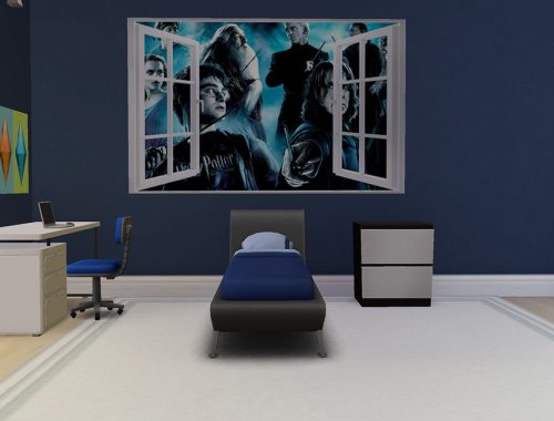 Harry Potter Window Wall Decals - Cats/Dogs Required
