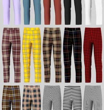 Harry Set: top & pants at Daisy Pixels