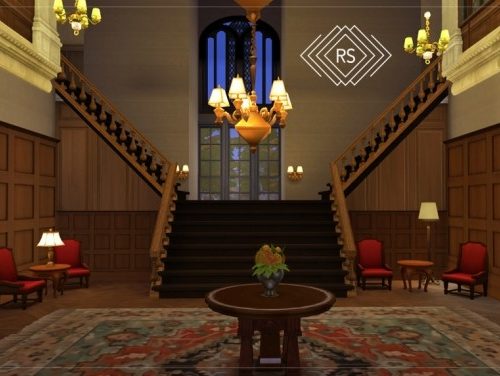 HATLEY CASTLE X-MEN UNIVERSITY at RUSTIC SIMS