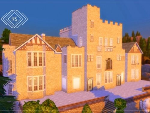 HATLEY CASTLE X-MEN UNIVERSITY at RUSTIC SIMS