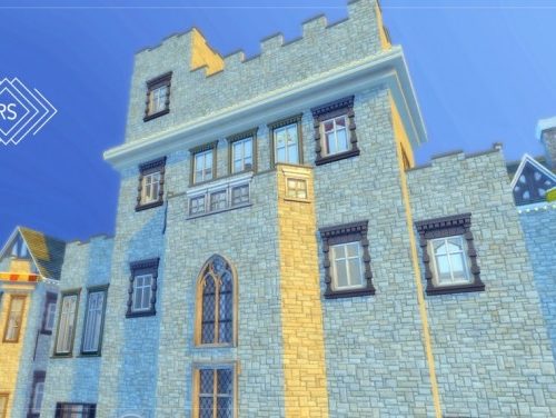 HATLEY CASTLE X-MEN UNIVERSITY at RUSTIC SIMS