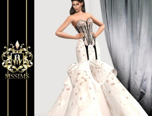HAUTE COUTURE FALL 2009 GOWN (P) at MSSIMS