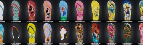 HAVAIANAS SANDALS AM + AF by Thiago Mitchell at REDHEADSIMS