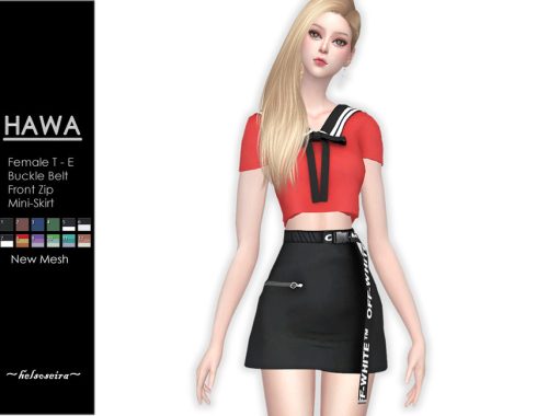 HAWA - Mini Skirt