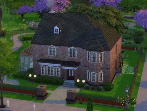 Hawthorne Mansion at KyriaT’s Sims 4 World