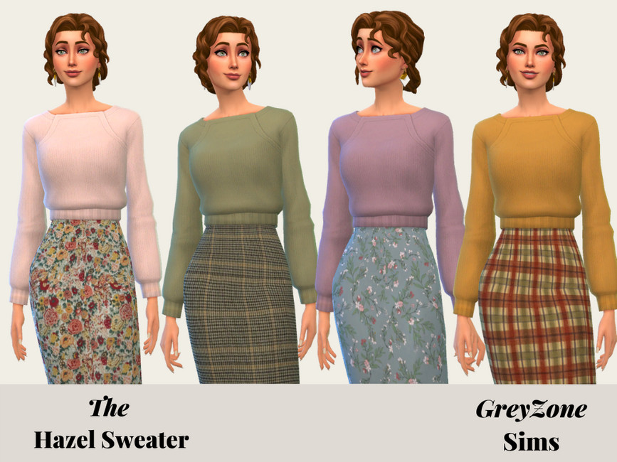 Hazel Sweater - REQUIRES TINY LIVING - The Sims 4 Catalog