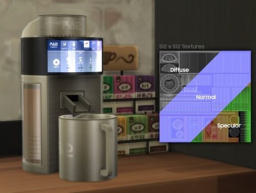 H&B PROBrew Tea Brewer by littledica at Mod The Sims
