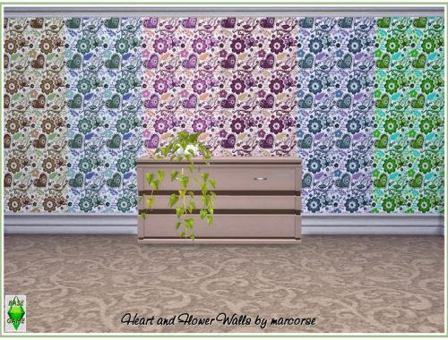 Heart and Flower Walls_marcorse