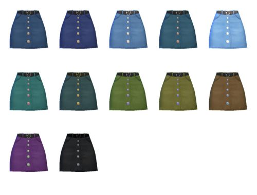 Heart Belt Skirt